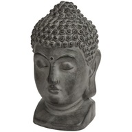 GŁOWA BUDDY 41 CM FIGURA OGRODOWA DOM TARAS ZEN CERAMICZNA DEKORACJA