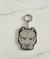 Porządny breloczek na co dzień BRELOK zawieszka do kluczy Amstaff pitbull