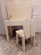 Stolik otwierany i krzesełko dla dziecka 92-116