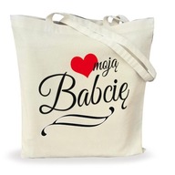 Torba eko bawełniana zakupy prezent dzień BABCI