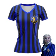 KOSZULKA WEDNESDAY ADDAMS ENID SINCLAIR HALLOWEEN BAL KARNAWAŁOWY COSPLAY