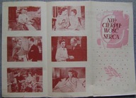 NIECIERPLIWOŚĆ SERCA -film prod.angielskiej -program kinowy -lata 40-te