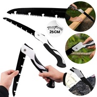 Składana piła ręczna do drewna i gałęzi 25 cm