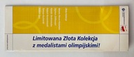 Karnet do kart telefonicznych TP Limitowana Złota Kolekcja z medalistami