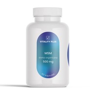 MSM SIARKA ORGANICZNA - 500 mg 60 kapsułek - Stawy Kości Mięśnie