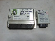 BMW Z4 E85 3.0i M54B30 ZESTAW KOMPUTER SILNIKA EWS PESTKA KPL 7532140 MS45