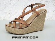 Sandały skórzane "PRIMAMODA" rozmiar 40