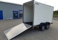 Brenderup Cargo 7350 TBR rampa 350x155x185 cm 2500 kg kontener, dwie osie,
