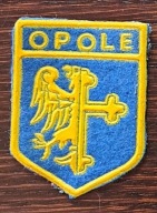OPOLE HERB - naszywka z PRL