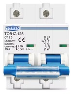 WYŁĄCZNIK AUTOMATYCZNY DO SYSTEMU PV AKUMULATORA 2P 600V DC MCB 125A