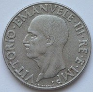 Włochy 1 lir 1940 - król Wiktor Emanuel III