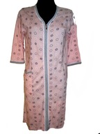 Damska podomka szlafroczek 100% cotton NA ZAMEK r. M