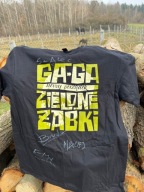 Ga-Ga/Zielone Żabki - koszulka z autografami