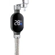 CYFROWY TERMOMETR DO PRYSZNICA LED – POMIAR TEMPERATURY WODY