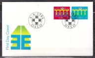Norwegia CEPT Europa koperta FDC 1984