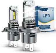 2× Żarówka LED samochodowa H4 20000 LM 6000 K | mocne światło | Sinoparcel