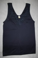 CALIDA Koszulka z Koronką 100% Bawełna Bezszwowa