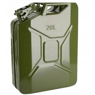 Kanister Metalowy Stalowy Zbiornik 20L Na Paliwo Ropę Benzynę GRUBA BLACHA