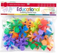 Klocki konstrukcyjne Askato 02160 34 elementy