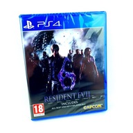 NOWA RESIDENT EVIL 6 + DLC PS4 PREMIEROWE ANGIELSKIE WYDANIE ENG