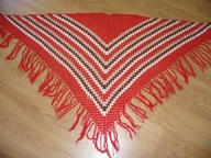 Duża chusta – ciepła – 204 cm - PRL