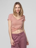 4F SPORTSTYLE t-shirt regular fit różowy damski S