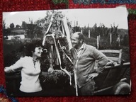 PRL para wieś dożynki wieniec (208c)