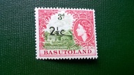 Basutoland * 2,5c nadruk QEII kolonie angielskie brytyjskie