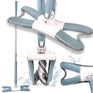 MOP SKŁADANY OBROTOWY Z WYCISKACZEM PŁASKI DO MYCIA PODŁÓG TYPU X