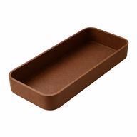 Organizer do szuflady szafki na klucze długopisy druk 3D 20 x 8 cm Brązowy