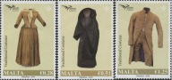 Malta 2019 Znaczki 2063-5 ** tradycyjne stroje Euromed