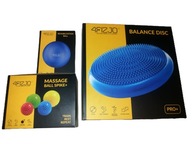 zestaw poduszka sensoryczna piłki z kolcami do masażu mała piłka z pompka