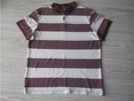 TU MAN koszulka polo paski L