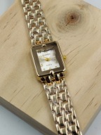 Kurren złoty damski zegarek prostokątny design klasa i styl - ELEGANCE