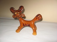 Figurka Piesek ceramiczny