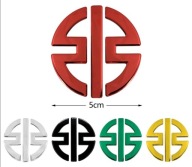 Logo Kawasaki 5 kolorów 5 cm Nowe H2R Naklejka 3D Emblemat Kawasaki