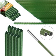 TYCZKA DO POMIDORÓW STALOWA PODPORA PALIK DO ROŚLIN 150CM x 11mm 10 SZTUK