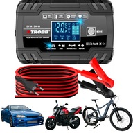 PROSTOWNIK SAMOCHODOWY AUTOMATYCZNY Z FUNKCJĄ NAPRAWY AKUMULATORÓW 12V 24V