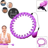 HULA HOP ODCHUDZAJĄCE Z OBCIĄŻENIEM Z WYPUSTKAMI SKŁADANE ROHSEL