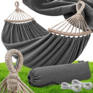 HAMAK DWUOSOBOWY XXL OGRODOWY TURYSTYCZNY HUŚTAWKA MOCNY PAŁĄK DUŻY BOHO