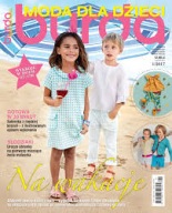 Burda moda dla dzieci 1/2017 szycie wykroje krawieckie krawiectwo diy