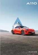 Alpine A110 i A110R prospekt model 2024 64 str.