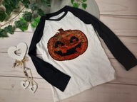 C&A śliczna bluzeczka halloween z dynią 122cm 7lat