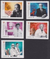 Kanada 2020 Znaczki 3821-5 ** zdrowie medycyna nauka