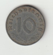 III Rzesza 10 Pfennig 1940 J