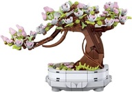 Klocki Konstrukcyjne Kwiaty Drzewo Drzewko Bonsai 462 Elementów