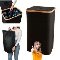 KOSZ NA BUTELKI PUSZKI ZWROTNE SEGREGACJA WYJMOWANY WOREK 100L