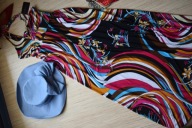 * MAGNIFIQUE * SUKIENKA DŁUGA W KWIATY NOWA_38