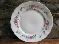 Duży Porcelanowy Talerz/Patera na Ciasto_KAROLINA PRL