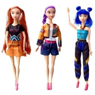 LALKA KPOP DEMON HUNTERS HUNTRIX RUMI MIRA ZOEY 3-SZT Z MUZYKĄ PREZENT
